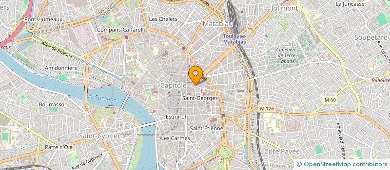 localisation de l'entreprise ZANDAK à TOULOUSE