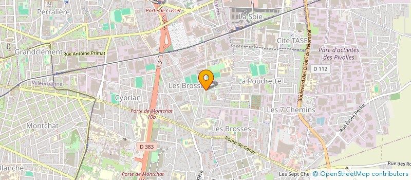 localisation de l'entreprise ZANDER INDIVISION  VILLEURBANNE