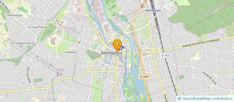 localisation de l'entreprise ZANDO BAZAR à MONTARGIS