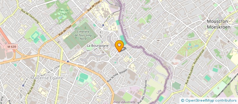 localisation de l'entreprise ZANDWICH  TOURCOING