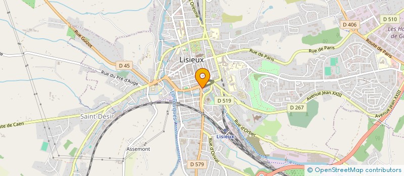 localisation de l'entreprise ZANGERSHEIDE FRANCE à LISIEUX