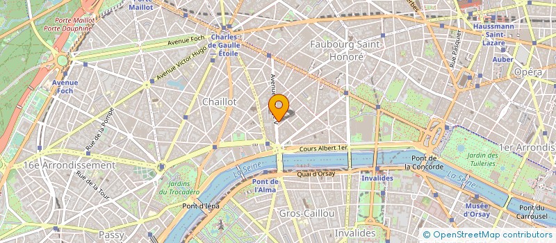 localisation de l'entreprise ZANIA 2006 A à PARIS