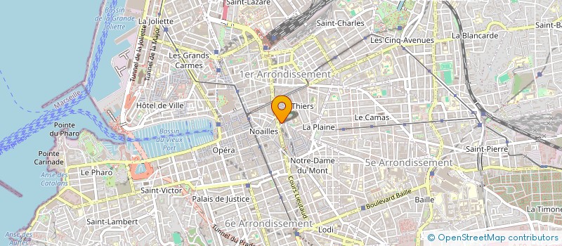 localisation de l'entreprise ZANNA FRERES à MARSEILLE