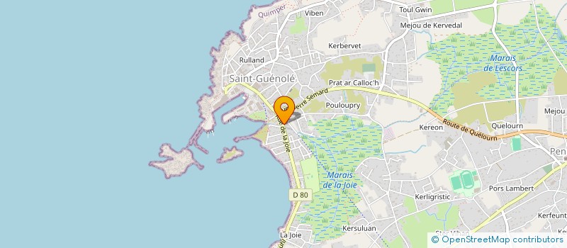 localisation de l'entreprise ZANNE  PENMARCH