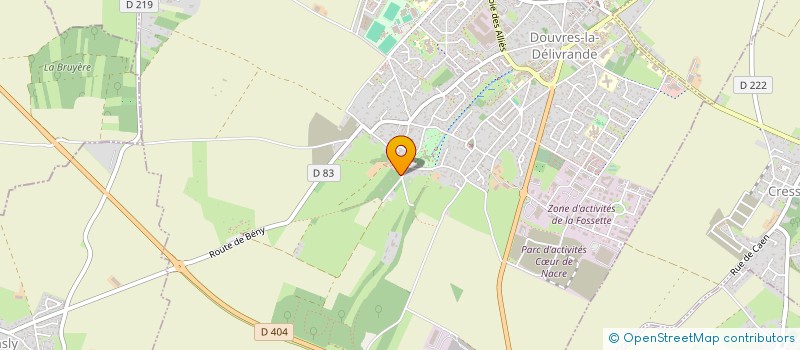 localisation de l'entreprise ZANNECA  DOUVRES-LA-DELIVRANDE