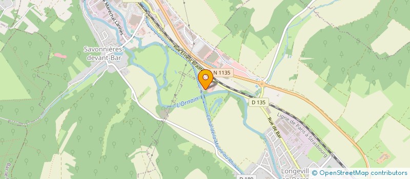 localisation de l'entreprise ZANNI  LONGEVILLE-EN-BARROIS