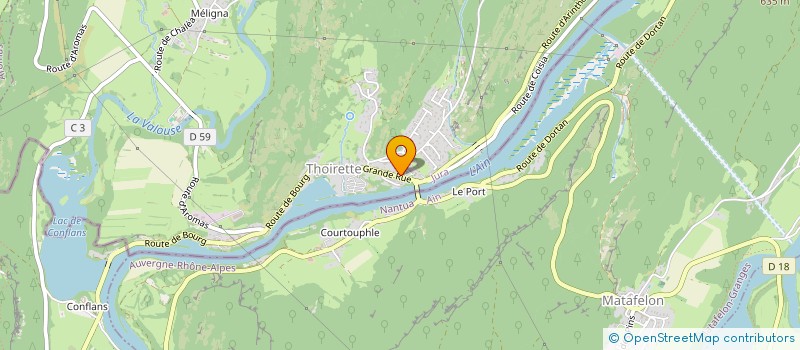 localisation de l'entreprise ZANNI RAPHAEL  THOIRETTE-COISIA