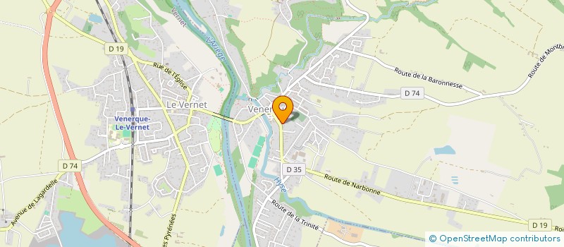 localisation de l'entreprise ZANOBRI à VENERQUE