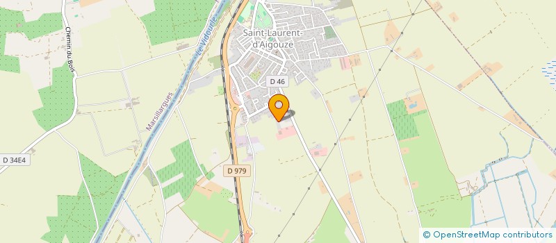 localisation de l'entreprise ZANOF à SAINT LAURENT D'AIGOUZE