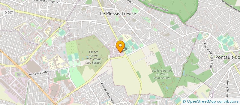 localisation de l'entreprise ZANON SYSTEMES  LE PLESSIS-TREVISE