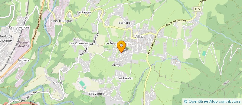 localisation de l'entreprise ZANOTTI PERFORMANCE  EPAGNY METZ-TESSY