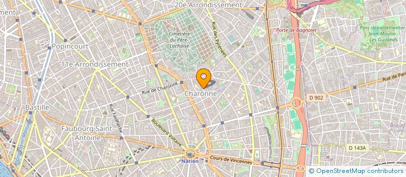 localisation de l'entreprise ZANS CONSEIL  PARIS