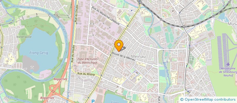 localisation de l'entreprise ZANSKAR  STRASBOURG