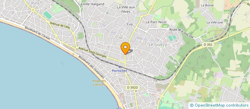 localisation de l'entreprise ZANT  LA BAULE-ESCOUBLAC