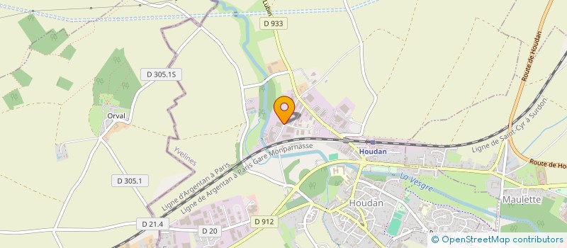 localisation de l'entreprise ZANTIA FRANCE à HOUDAN