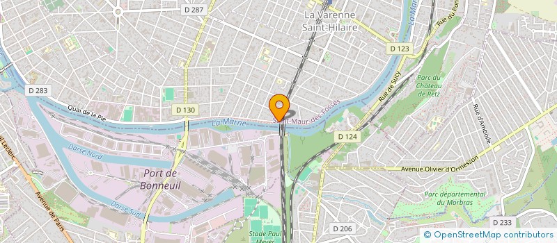 localisation de l'entreprise ZANZIBAR à SAINT-MAUR-DES-FOSSES