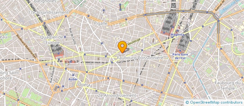 localisation de l'entreprise ZANZIBAR FILMS  PARIS