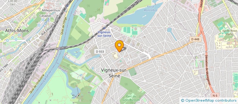 localisation de l'entreprise ZAOUI à VIGNEUX-SUR-SEINE