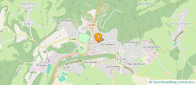 localisation de l'entreprise ZAOUI IMMOB'  MAICHE