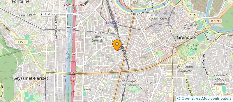 localisation de l'entreprise ZAOUIA  GRENOBLE