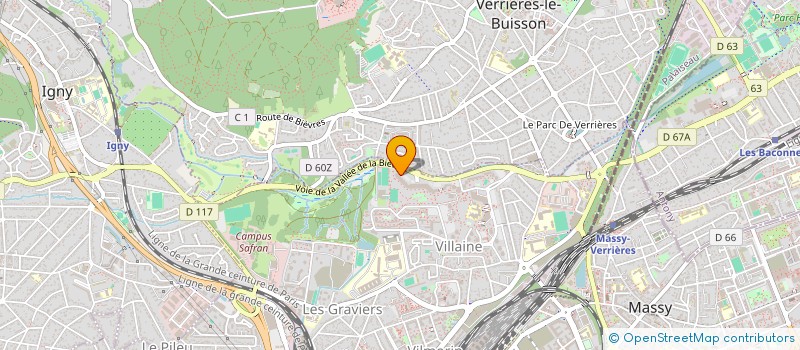 localisation de l'entreprise ZAP CHOEUR à MASSY
