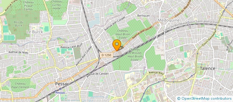 localisation de l'entreprise ZAP PRODUCTION  PESSAC