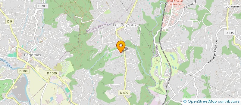 localisation de l'entreprise ZAPA à LA ROQUETTE SUR SIAGNE