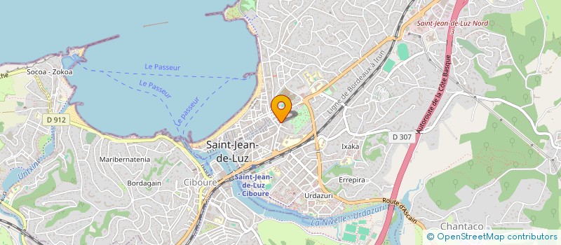 localisation de l'entreprise ZAPATA à SAINT-JEAN-DE-LUZ