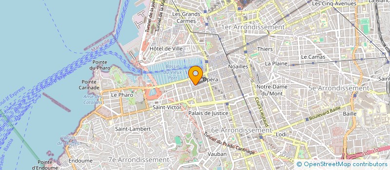 localisation de l'entreprise ZAPH à MARSEILLE