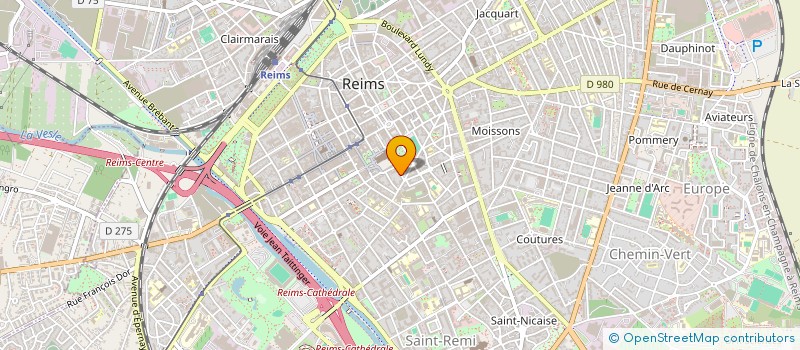 localisation de l'entreprise ZAPI  REIMS