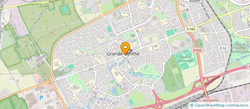 localisation de l'entreprise ZAPI'NG  GRANDE-SYNTHE