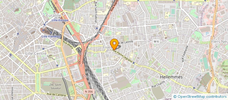 localisation de l'entreprise ZAPP VIDEO à LILLE
