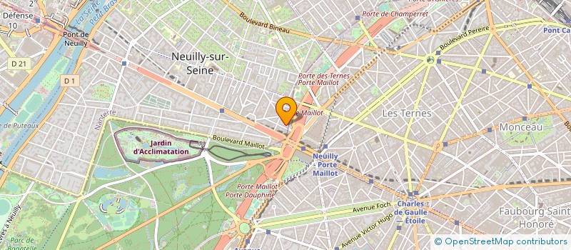 localisation de l'entreprise ZAPPA HOTEL MARIGNANE à NEUILLY-SUR-SEINE