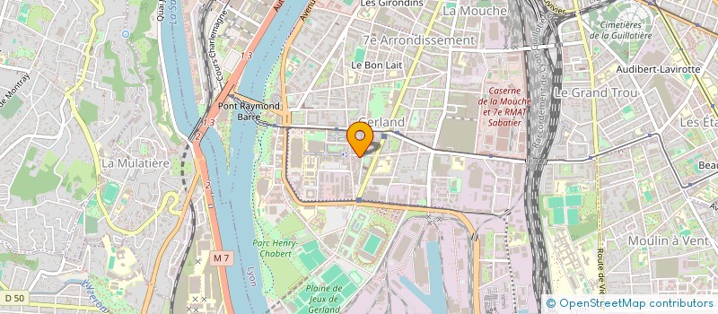 localisation de l'entreprise ZAPPO  LYON