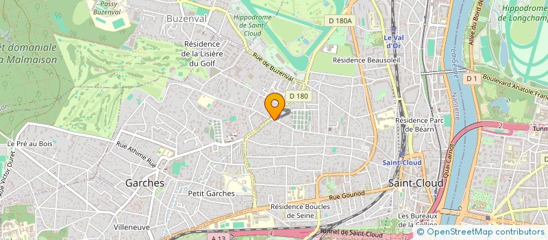 localisation de l'entreprise ZAPYLOU à SAINT-CLOUD