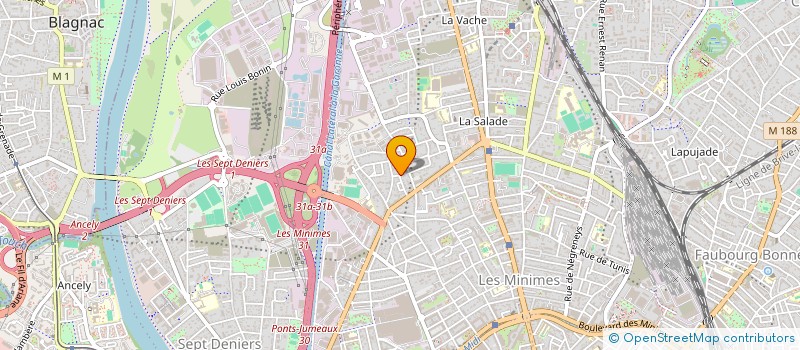 localisation de l'entreprise ZAR PROD  TOULOUSE