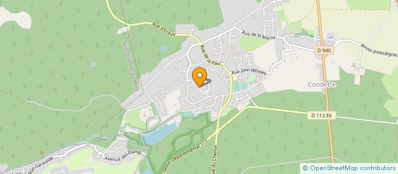 localisation de l'entreprise ZARA  CONDETTE