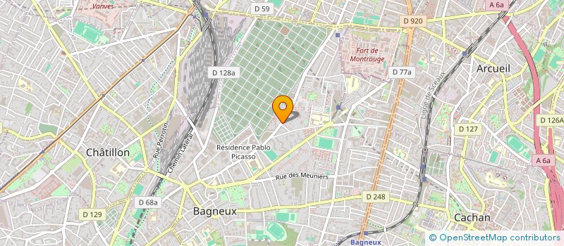 localisation de l'entreprise ZARA à BAGNEUX