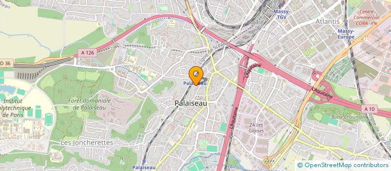 localisation de l'entreprise ZARABANDA à PALAISEAU