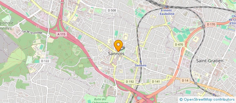 localisation de l'entreprise ZARAFA à SANNOIS