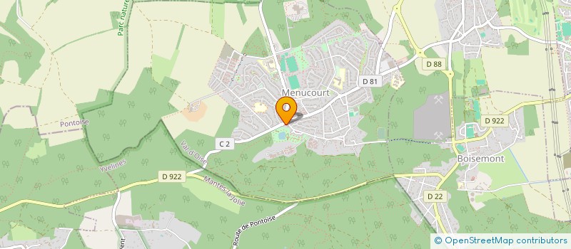 localisation de l'entreprise ZARALIMMO  MENUCOURT