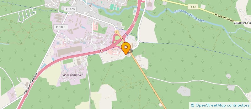 localisation de l'entreprise ZARAMIRA  CASTETS