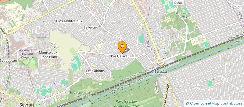localisation de l'entreprise ZARAMO à VILLEPINTE