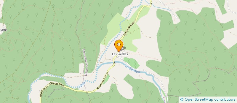 localisation de l'entreprise ZARATHOUSTRA  SAINT-MAURICE-D'IBIE