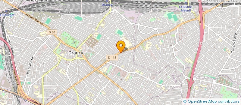 localisation de l'entreprise ZARAYA HOLDING à DRANCY