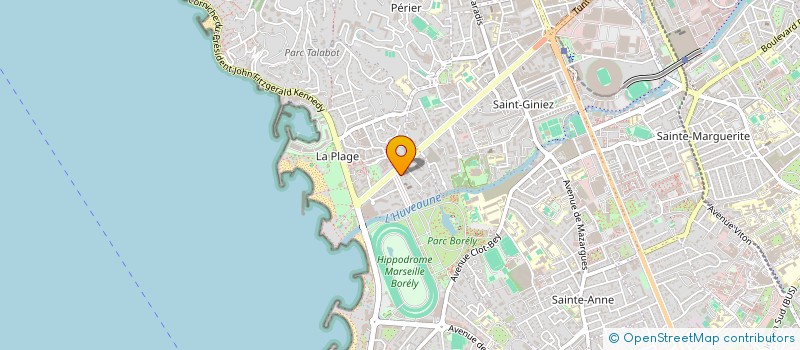 localisation de l'entreprise ZARCA  MARSEILLE