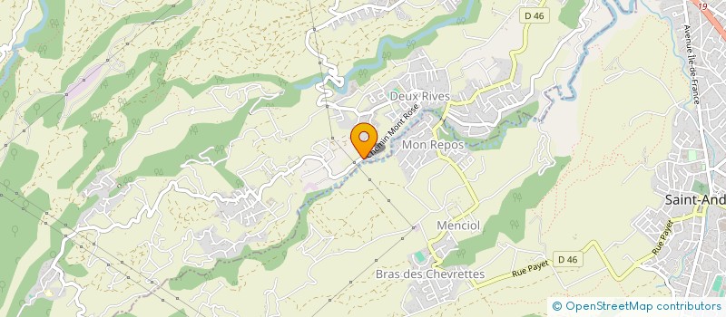 localisation de l'entreprise ZARDIN 2 RIVES  SAINTE-SUZANNE