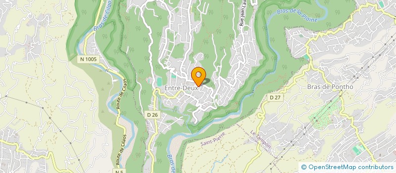 localisation de l'entreprise ZARFLOR  ENTRE-DEUX