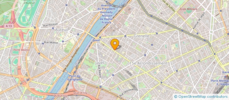 localisation de l'entreprise ZARGA  PARIS