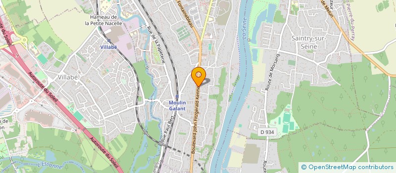 localisation de l'entreprise ZARGA à CORBEIL-ESSONNES